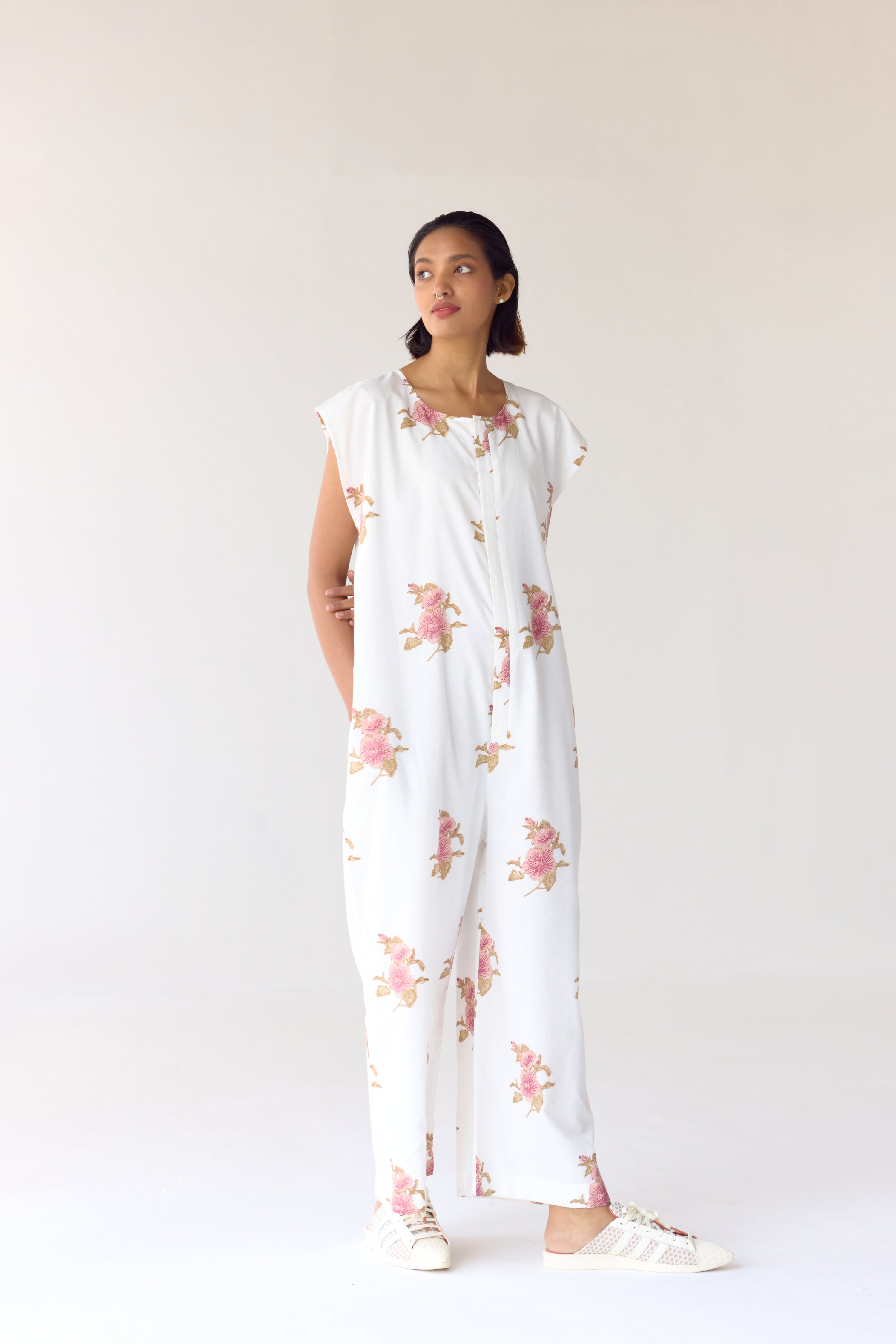White Jumpsuit - CNC202