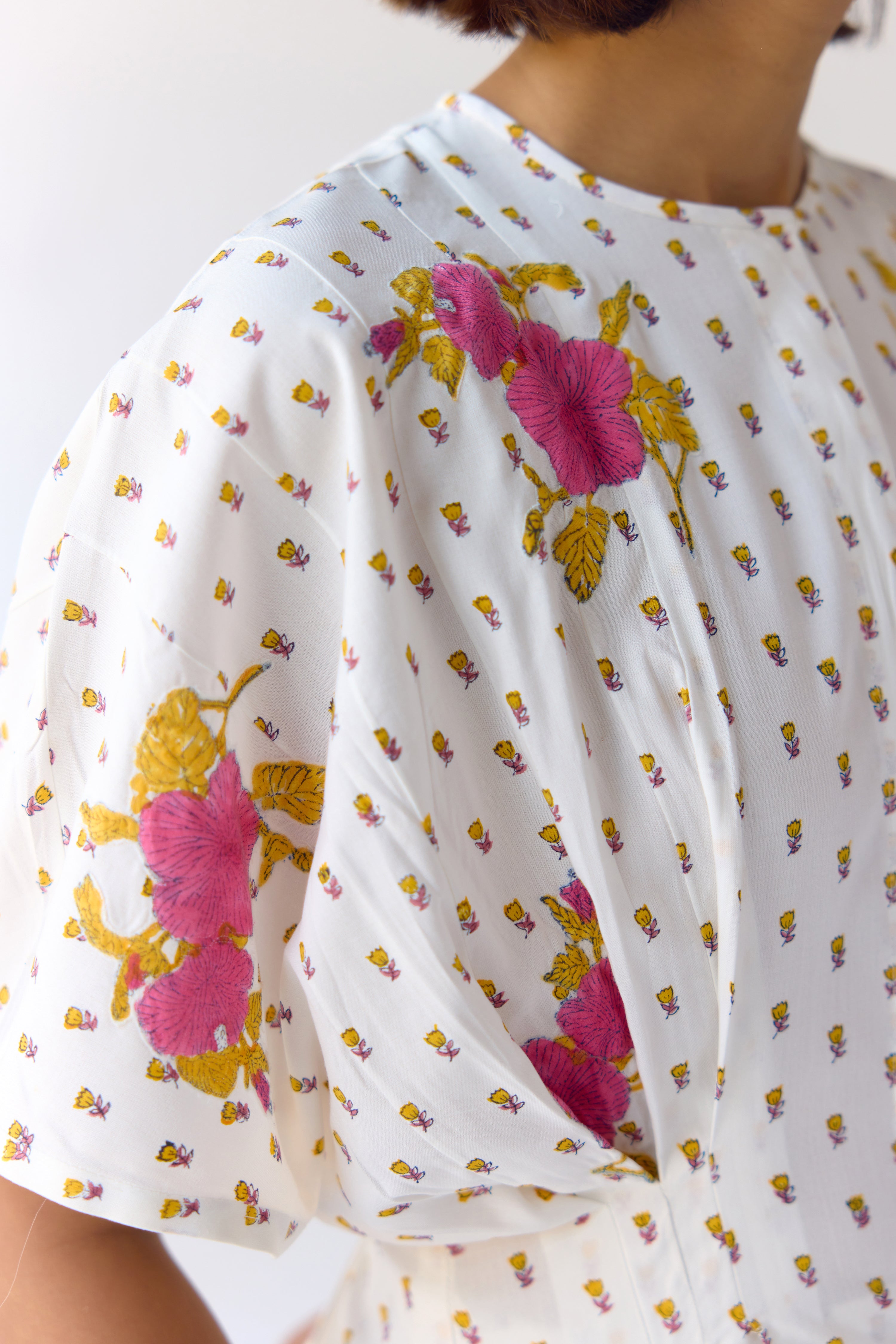 White Top & Trouser Set - CNC204