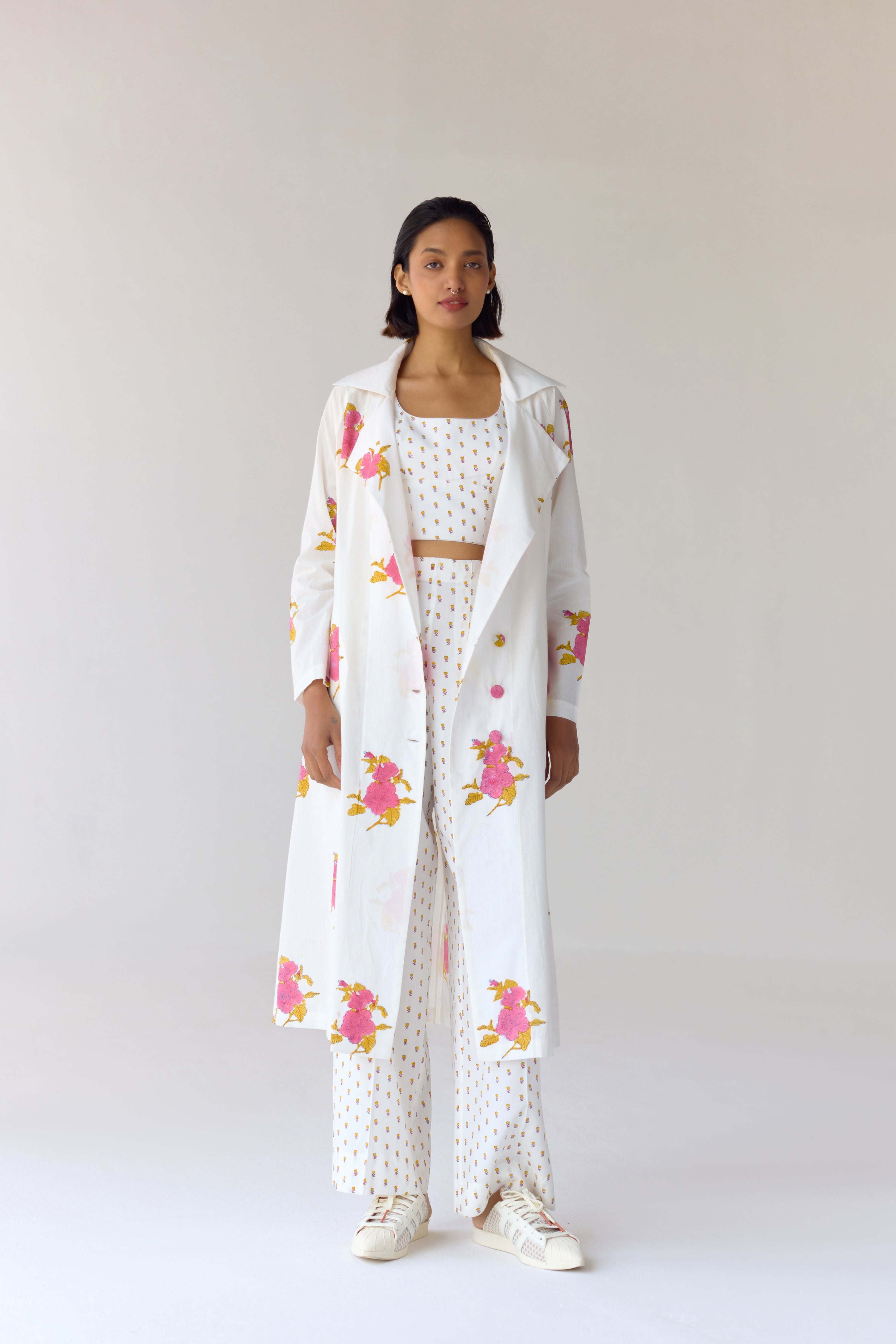 White Jacket Set - CNC207