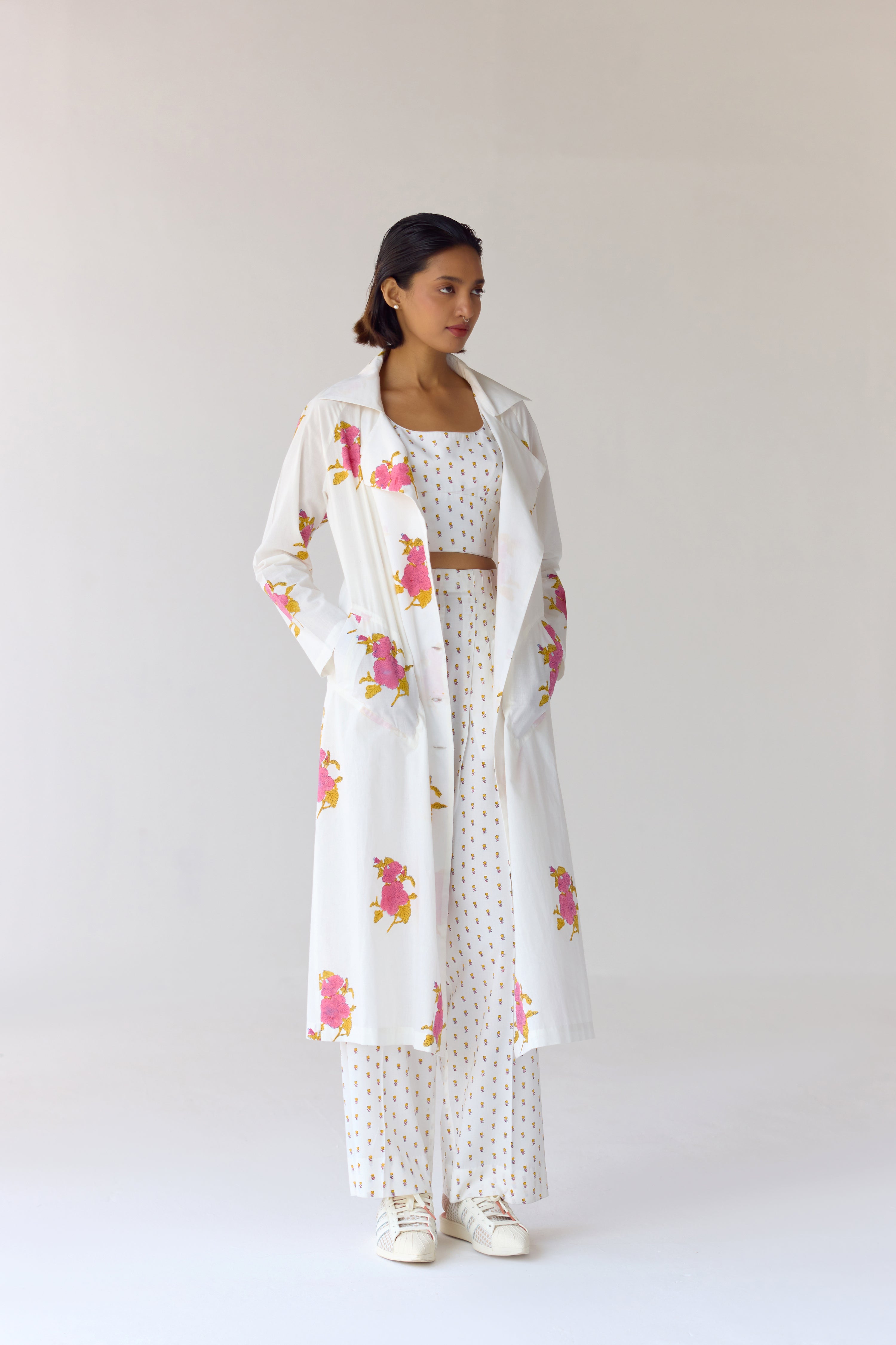 White Jacket Set - CNC207