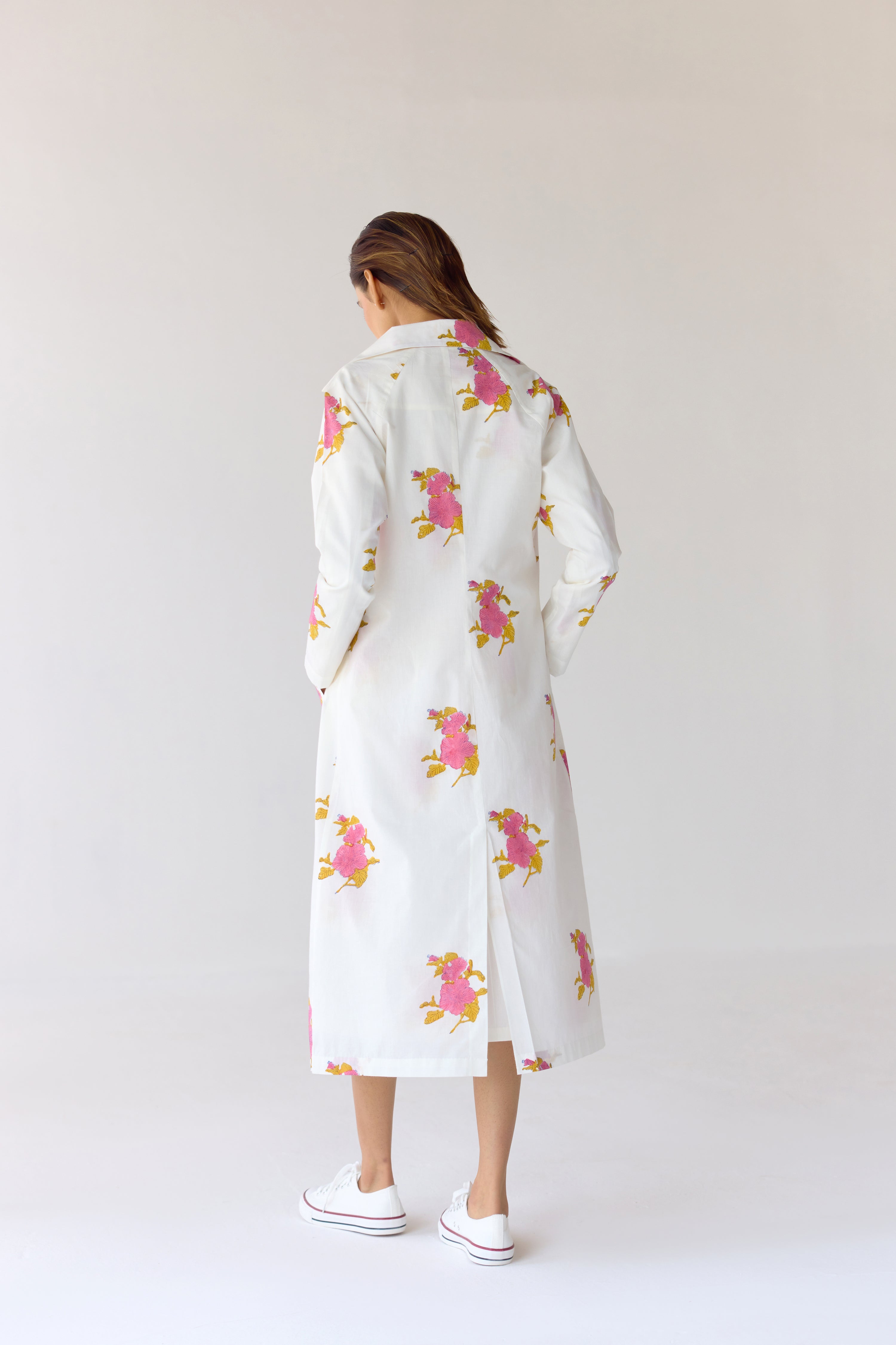 White Tunic & Jacket Set - CNC211