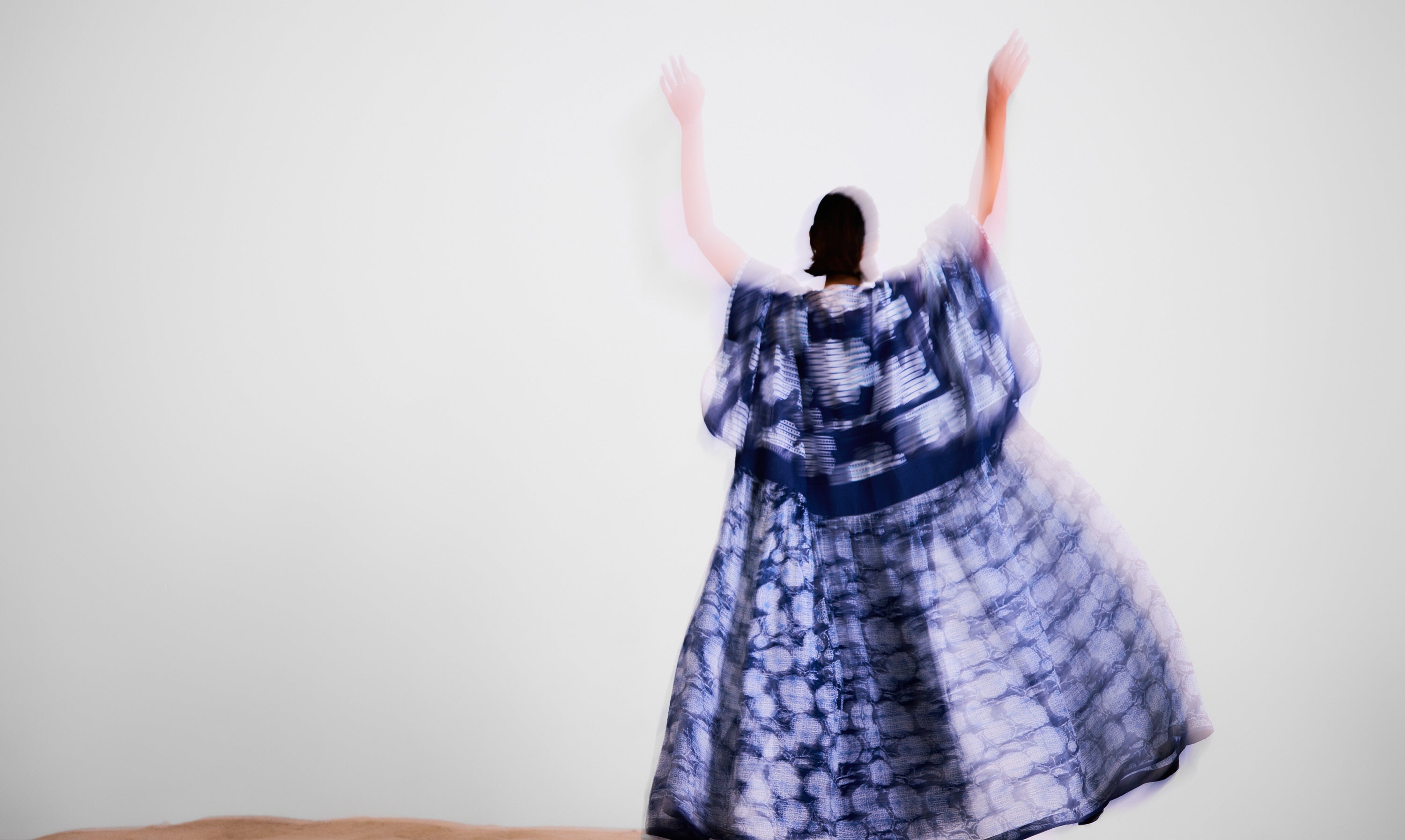 Indigo Kaftan Set - CNC218