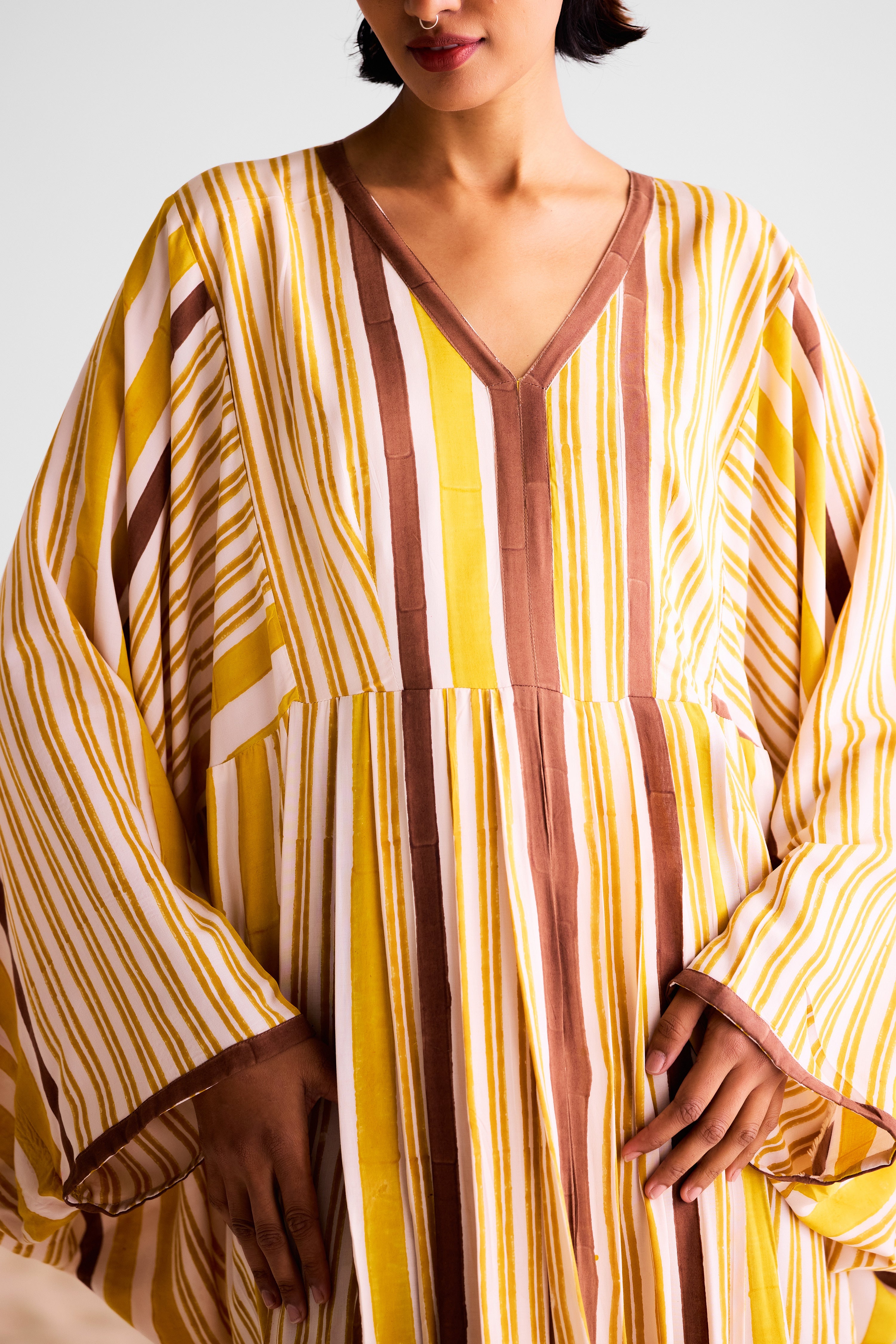 Mustard Kaftan Dress - CNC221