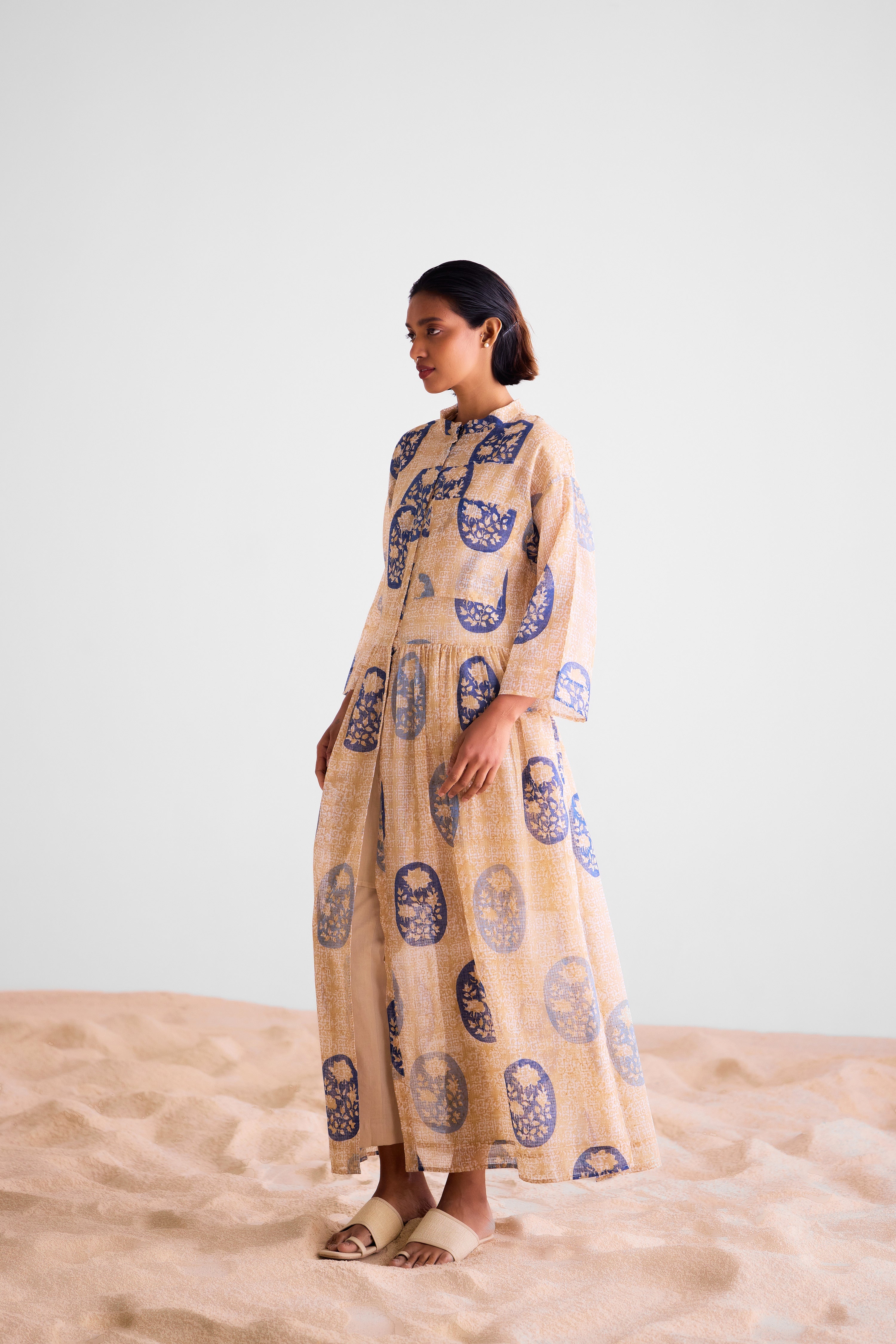 Neutral - Blue Kurta & Trouser - CNC225