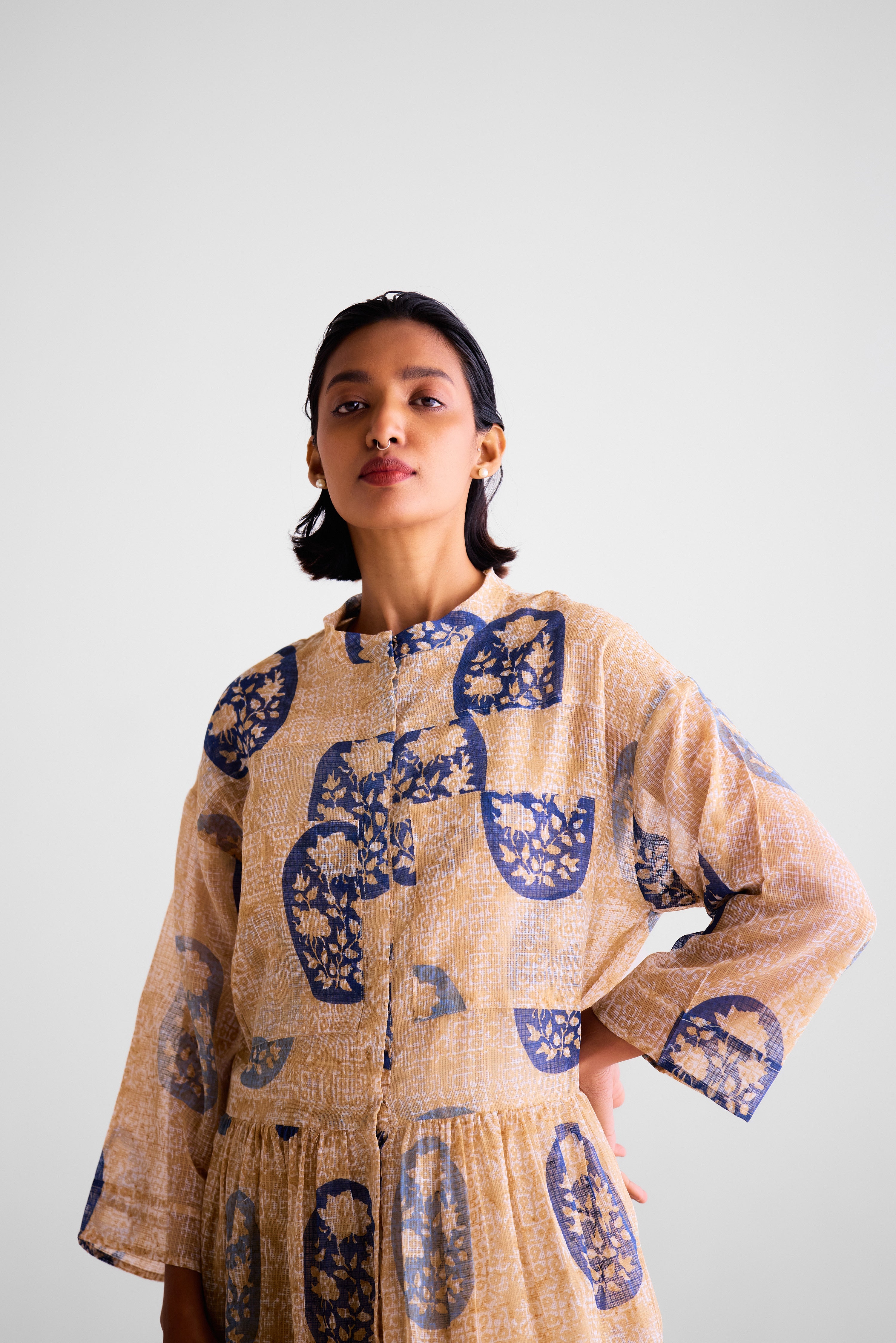 Neutral - Blue Kurta & Trouser - CNC225