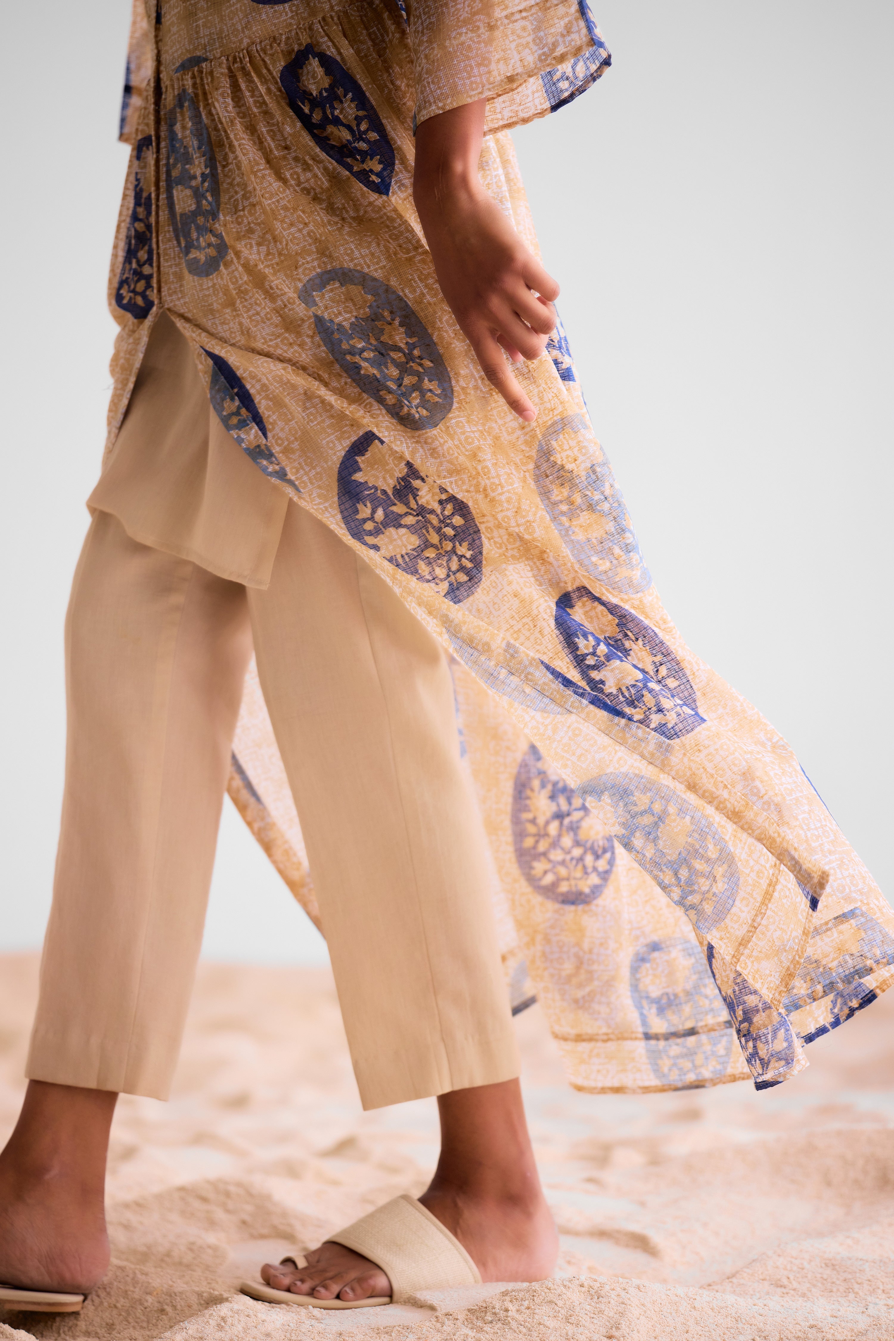 Neutral - Blue Kurta & Trouser - CNC225