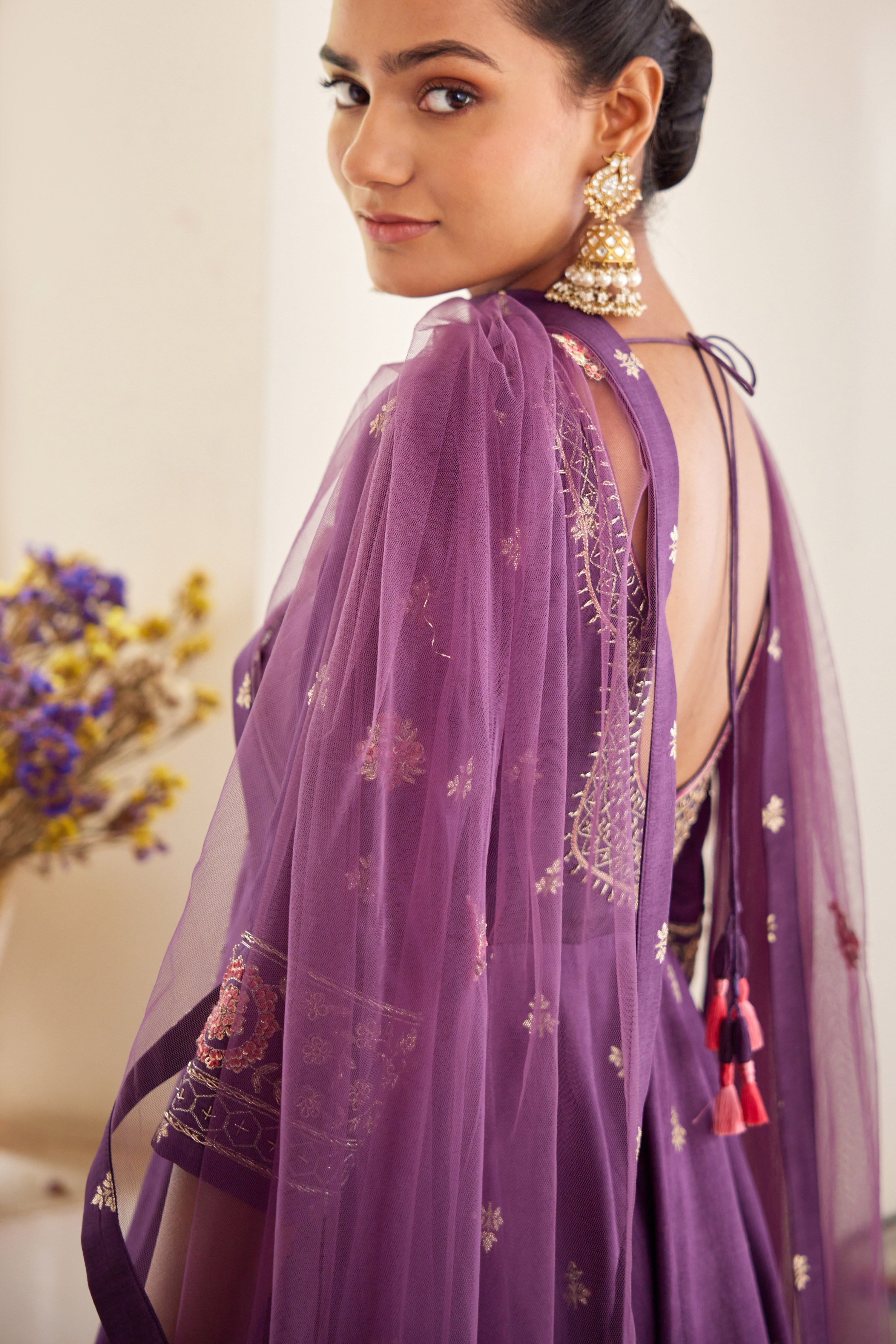 Wine Sharara Set.
