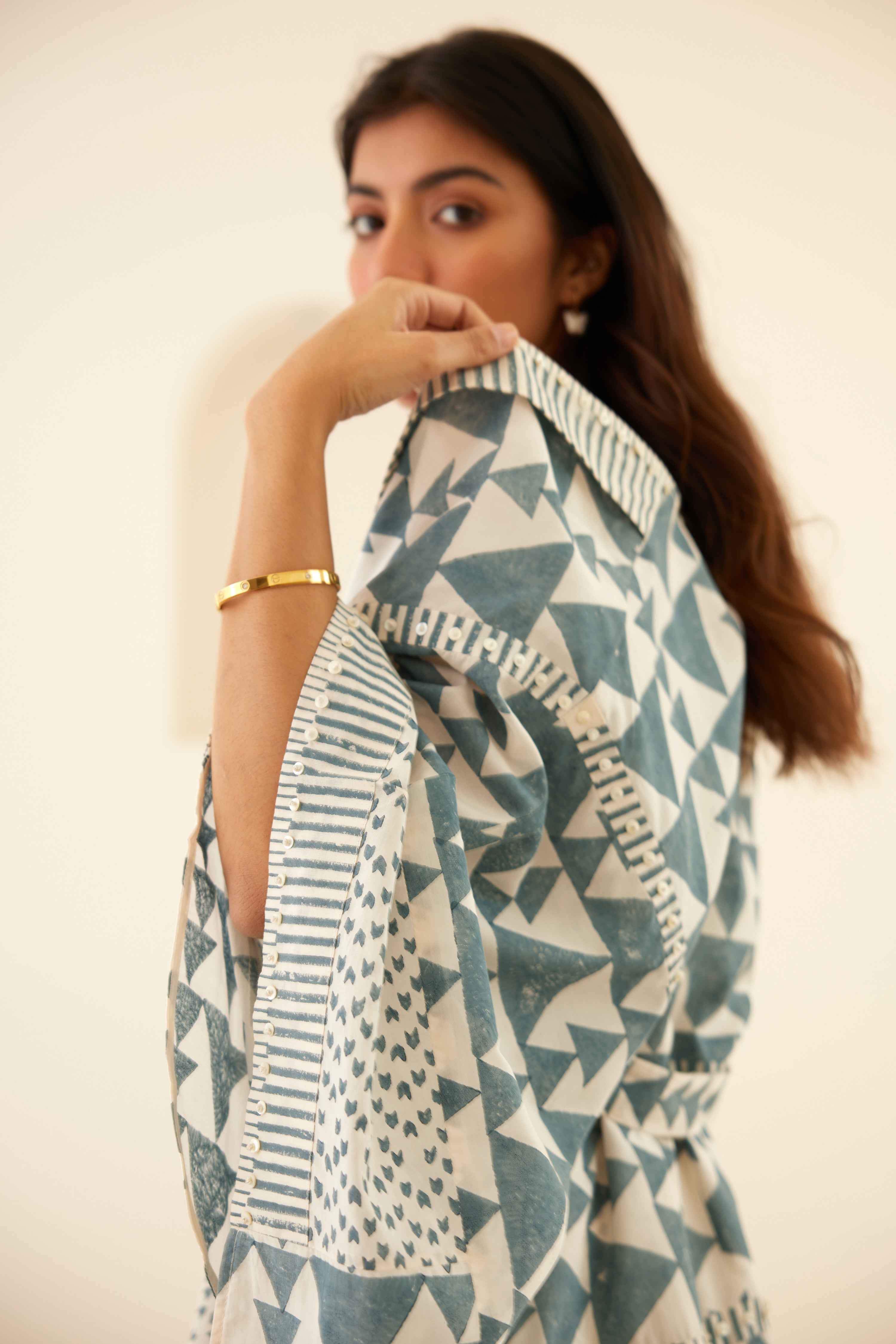 Papyrus White Kimono & Jumpsuit.