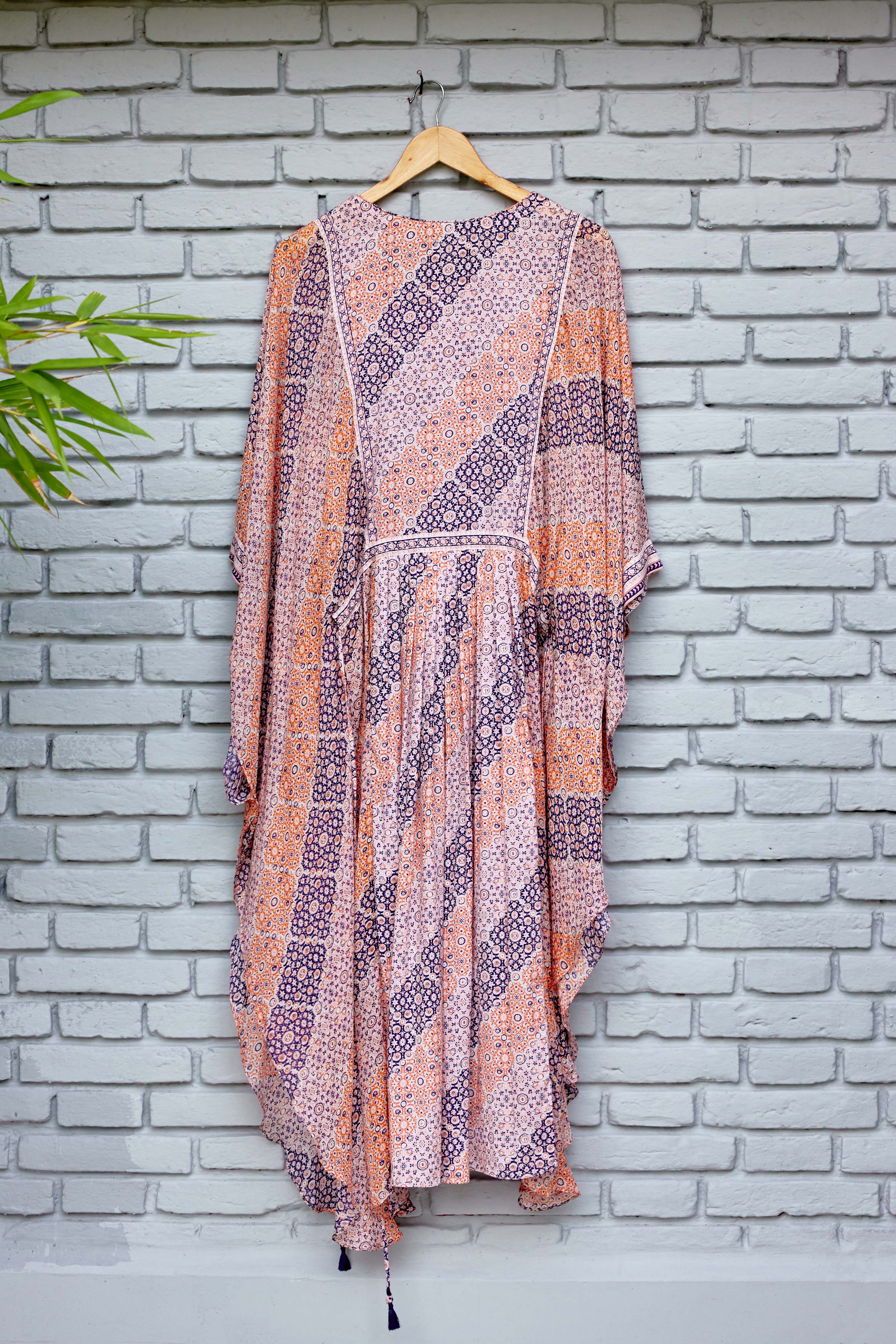 Multicoloured Kaftan.