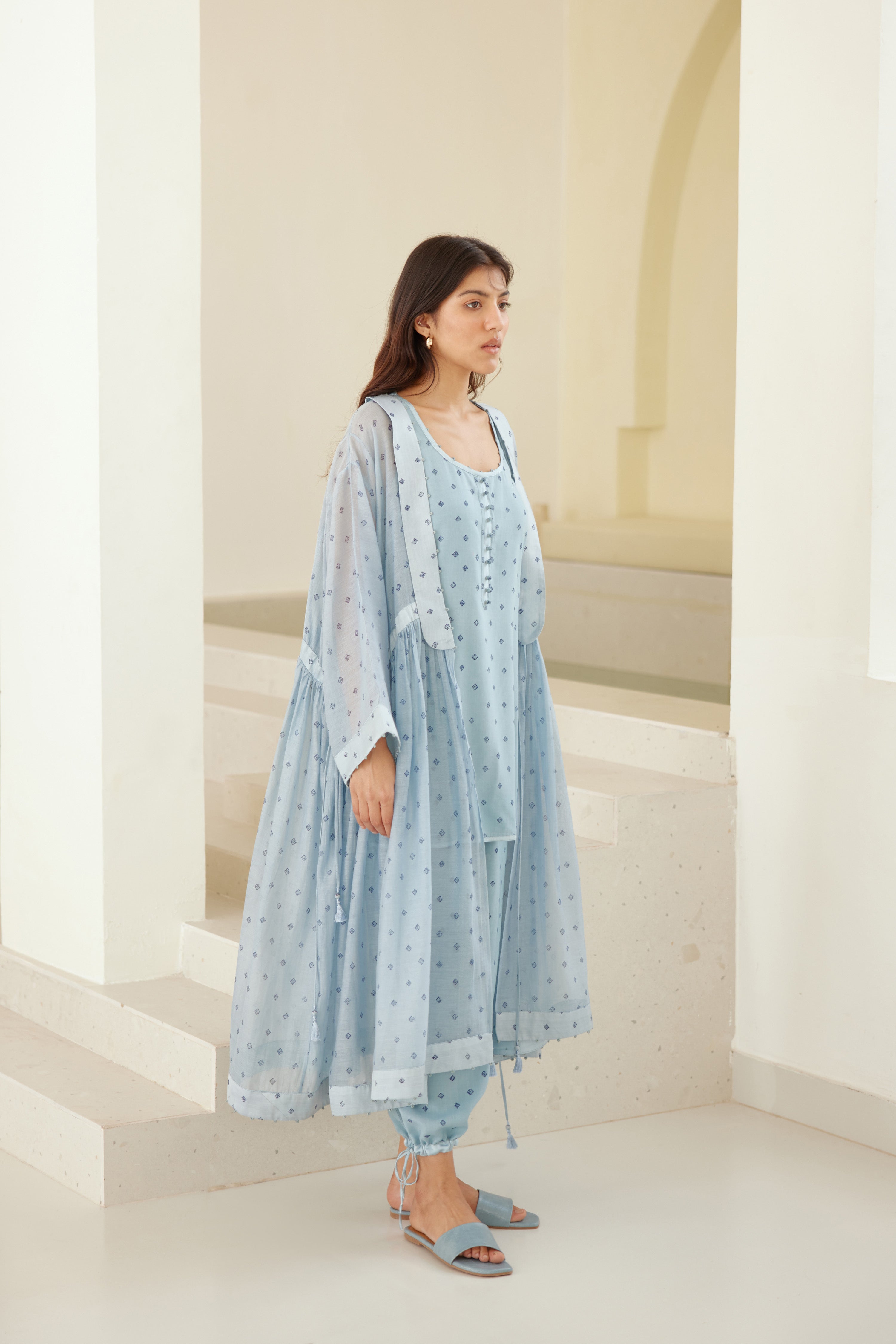 Vista Blue Tunic Set.