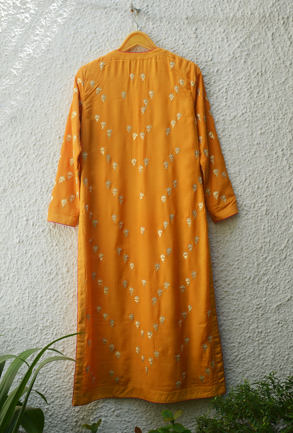 Mango Yellow Kurta Set.