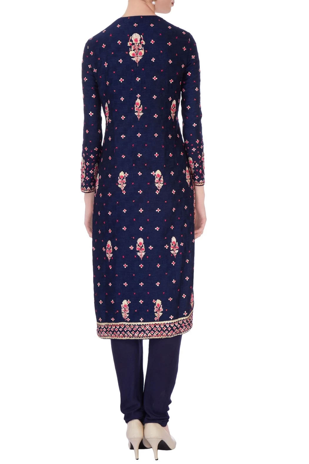 Navy blue kurta set